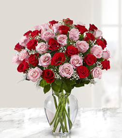 Rosy Enchantment Bouquet, Luxury Collection