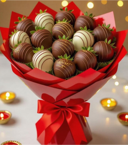 Rouge Delight Strawberry Bouquet