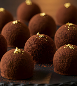 Royal Dark Chocolate Truffles