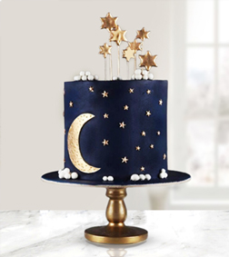 Royal Moon & Stars Ramadan Cake