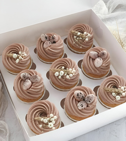 Rustic Nest Cupcakes