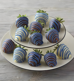 Sapphire Bliss Dipped Strawberries