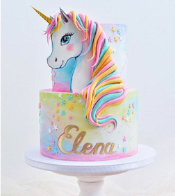 Savory Magic Unicorn Cake