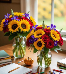 School Day Glow Arrangement