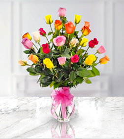 Shades of Love Rose Bouquet