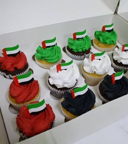 Shades of UAE Cupcakes