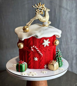 Sleigh Ride Christmas Cake, Christmas Gifts