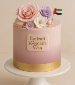 Soft Rose Pastel Cake