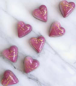 Sophisticated Hearts Chocolates