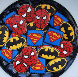 Superheroes Unite Cookies