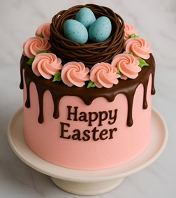 Spring Cradle Cake