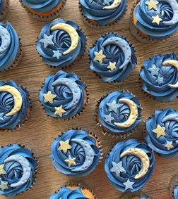 Starry Night Cupcake, Ramadan Gifts