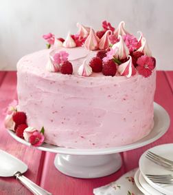 Strawberry Fields Cake