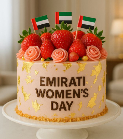 Strawberry Garden Cake