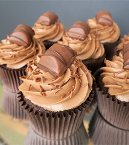 Subtle Chocolate Love Cupcakes