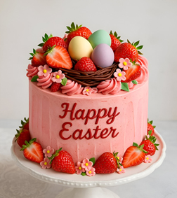 Sweet Patch Easter Cake