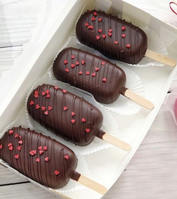 Sweet Chocolate Cakesicles