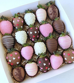 Sweet Escape Dipped Strawberries, Love and Romance