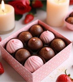 Sweetheart Glimmer Truffles