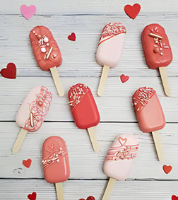 Sweetheart Cakesicles