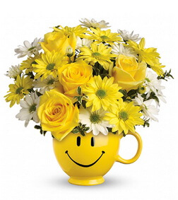 Be Happy Bouquet with Roses, Deals & Discounts