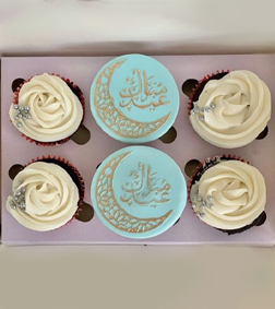 Tranquil Eid 6 Cupcakes