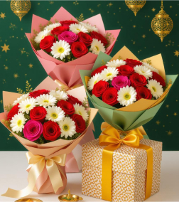 Trio Festive Bouquets