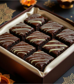 Twilight Swirl Brownies