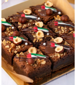 UAE Celebration Squares Brownies
