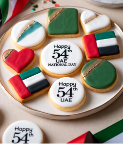 UAE Honor Crest Cookies