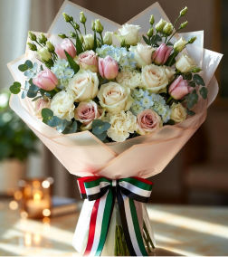 UAE Jubilee Charm Bouquet