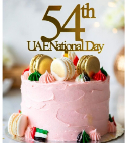 UAE Unity Tribute Cake