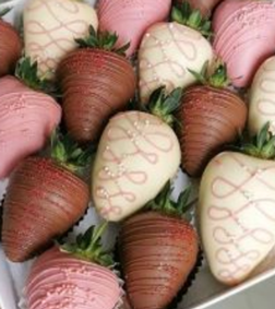 Chic Splendor Dipped Strawberries