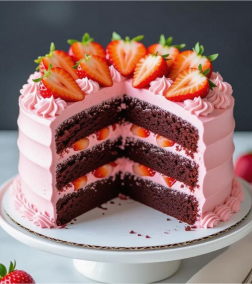 Velvet Strawberry Fantasy