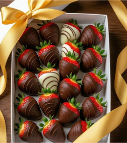 Velvety Chocolate Dipped Strawberries
