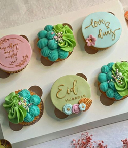 Verdant Eid Cupcakes