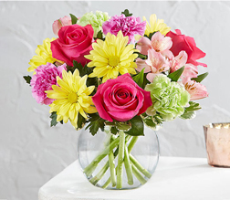 Vibrant Gem Bouquet, Carnations