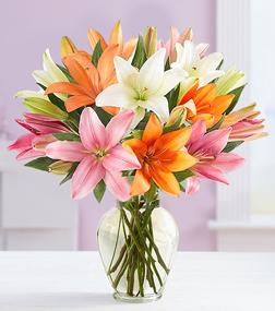 Vibrant Summer Lily Bouquet