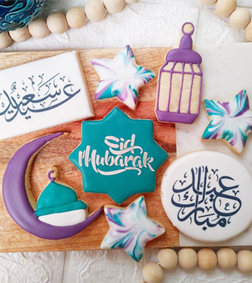 Violet Wishes Eid Cookies