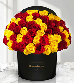 Vivid Glow Rose Hatbox