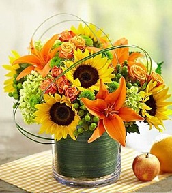 Warm Sunset Arrangement