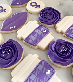 Women's Day Purple Cookies