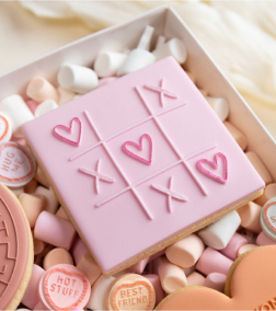 XO Heart Cookies