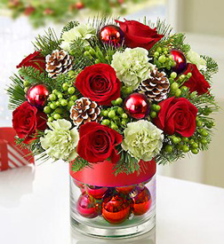 Yuletide Shimmer Bouquet