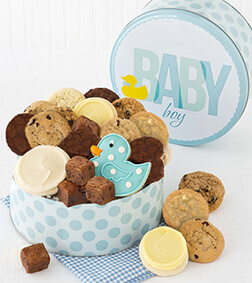 Welcome Baby  Boy Gift Box