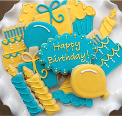 Birthday Ball Cookie Box