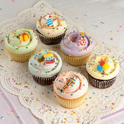 Confetti Party Dozen Cupcakes