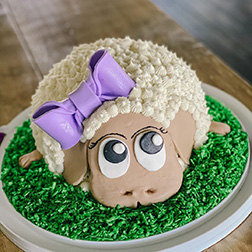 Adorable Sheep Eid Cake