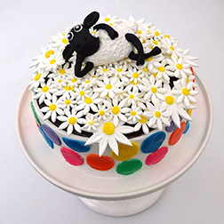 Daisy Meadows Sheep Cake