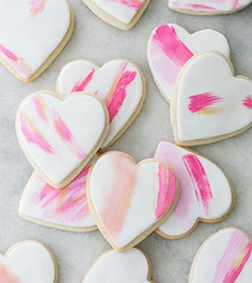 Brushstroke Cookies, Holiday Gifts